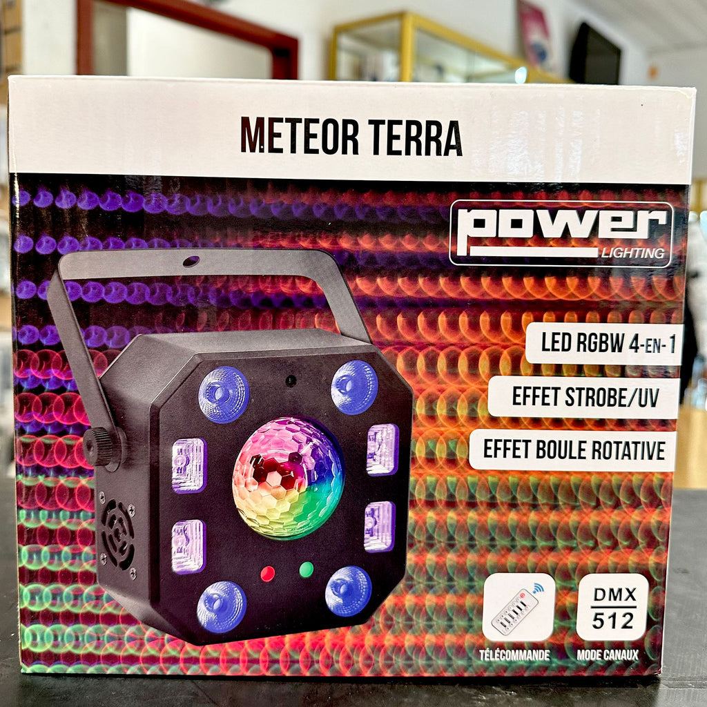 PROJECTEUR METEOR TERRA, 4 en 1 - NEUF
