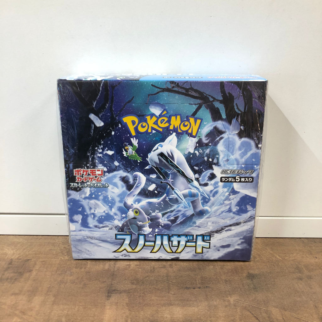 Coffret Pokémon Japonais - Snow Hazard Écarlate & Violet - NEUF SOUS BLISTER