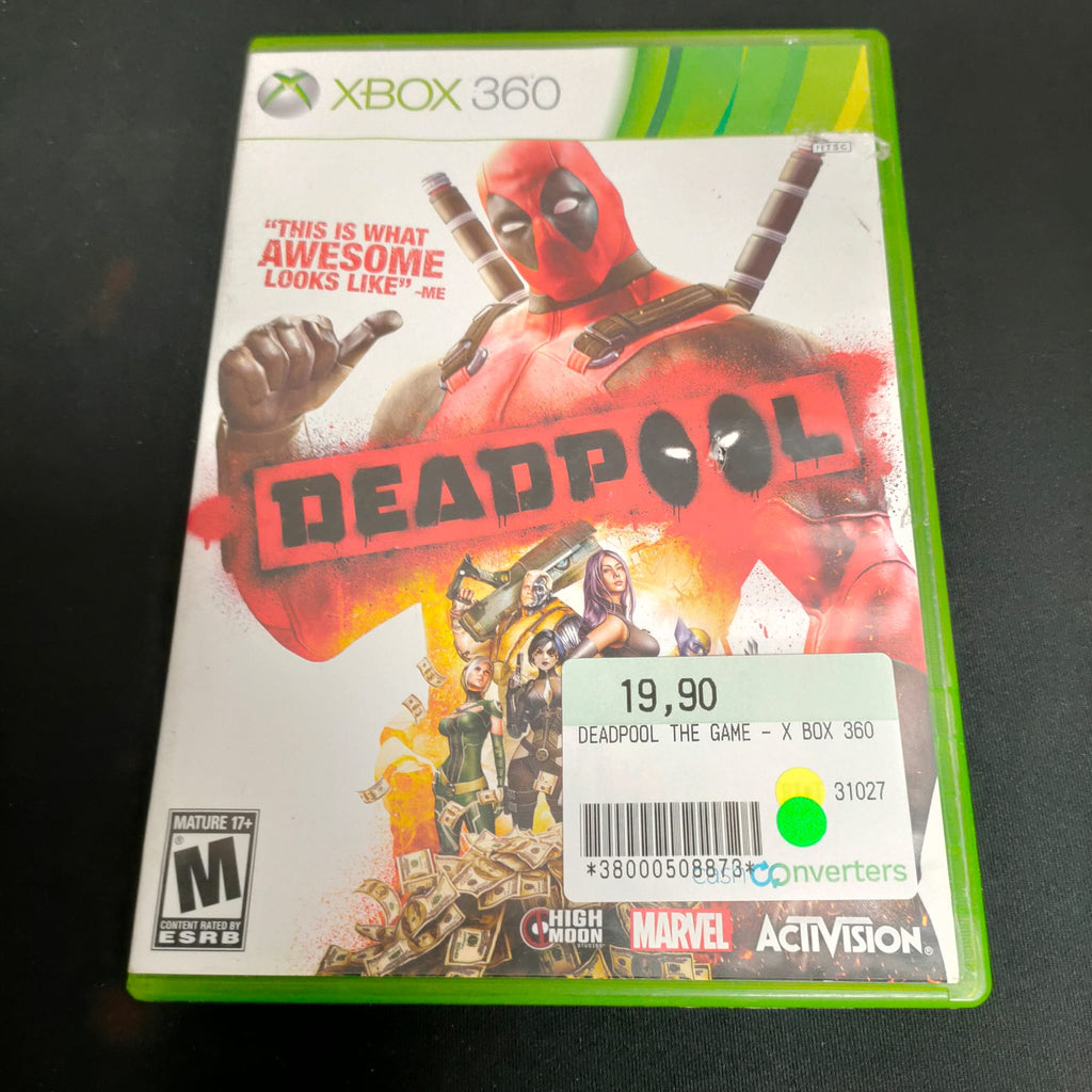 Jeux Xbox 360 Deadpool
