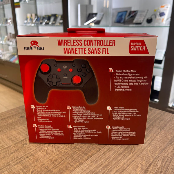 Manettes Nintendo Switch  Freaks Geeks - NEUF