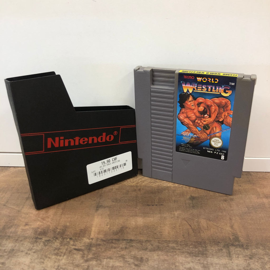 Jeu Nes : World wrestling