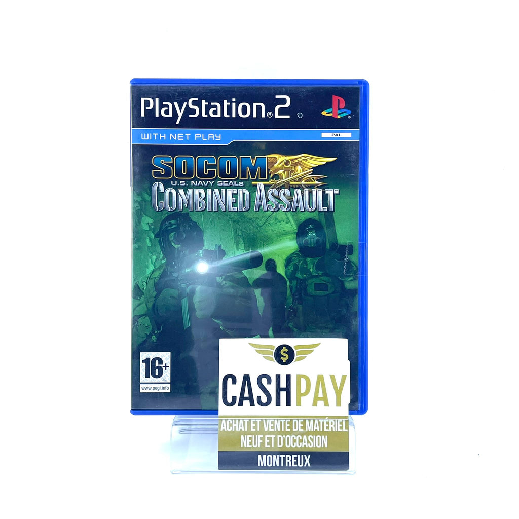 Jeu PS2 - Socom US Navy Seals Combined Assault