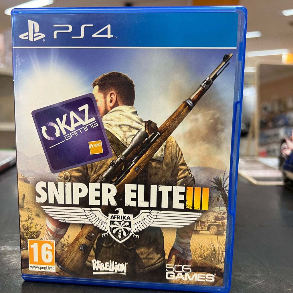 Jeu PS4 Sniper Élite 3