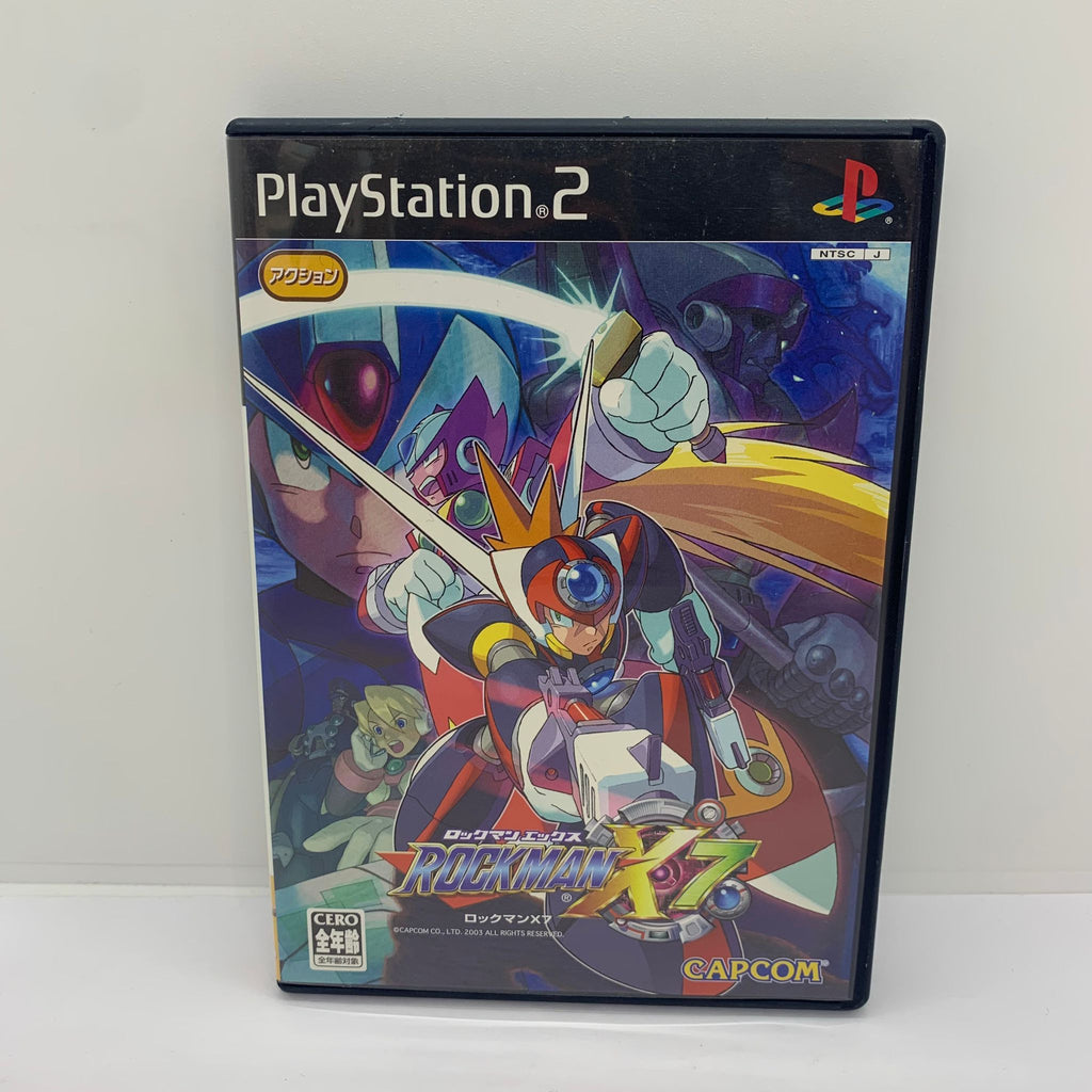 Jeu PS2 Rockman X7 version Jap