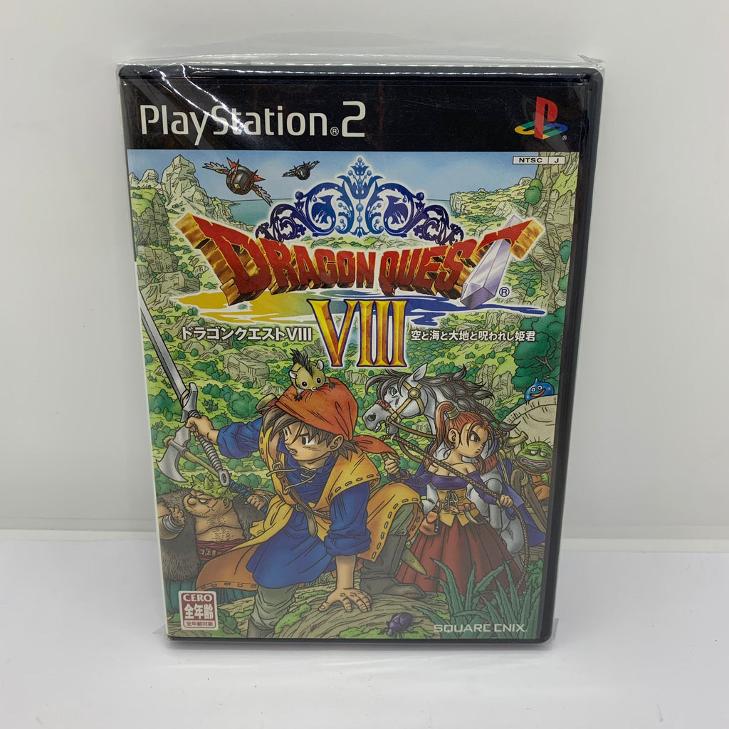 Jeu PS2 Dragon Quest Vlll version Jap,