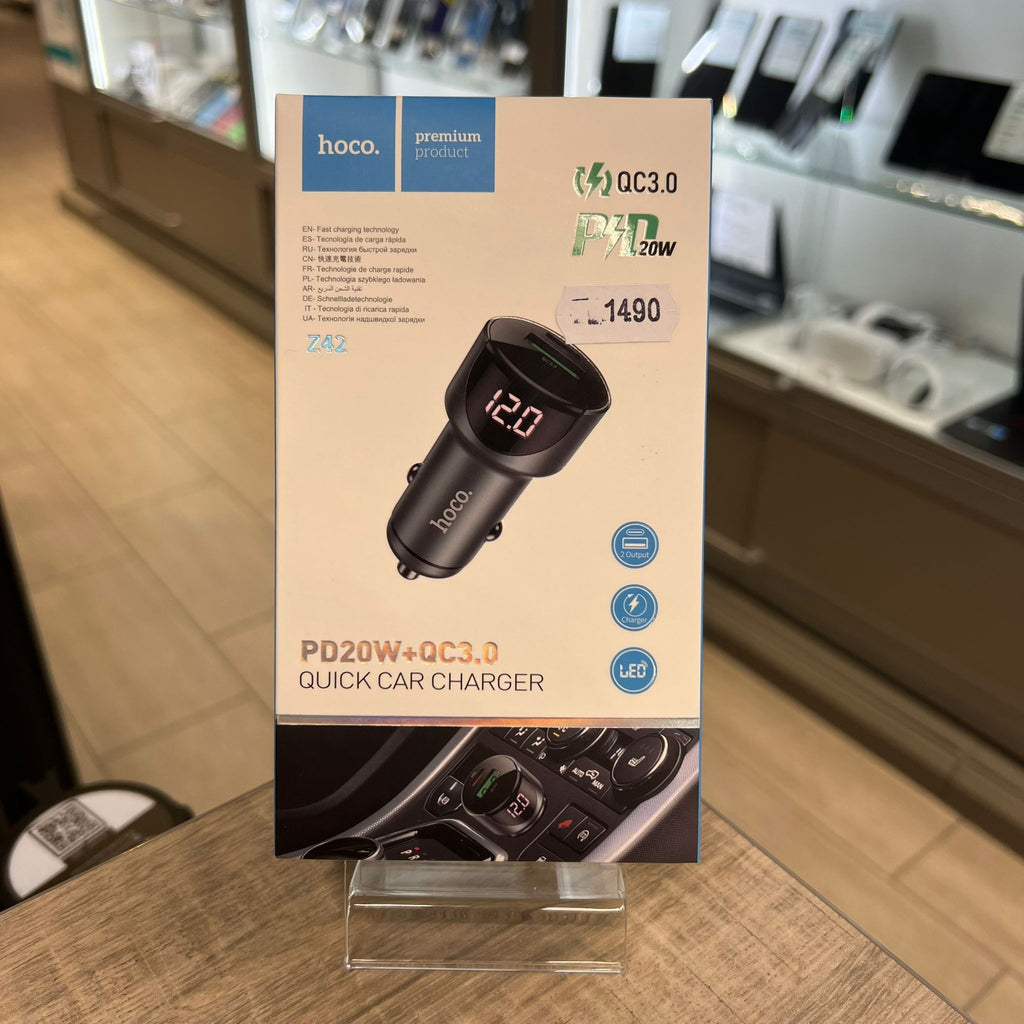 Quick car chargeur 20w Hoco z42 - NEUF