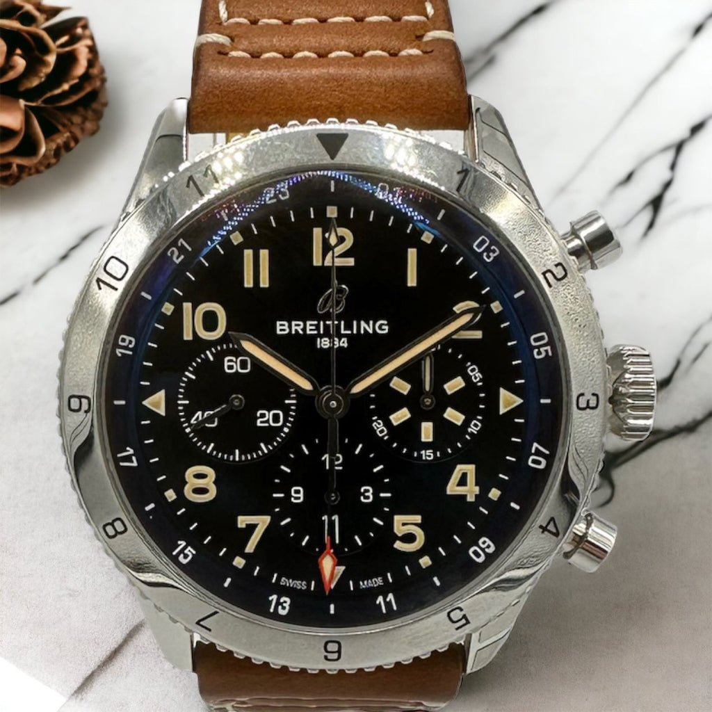 MONTRE BREITLING SUPER AVI CHRONOGRAPH GMT