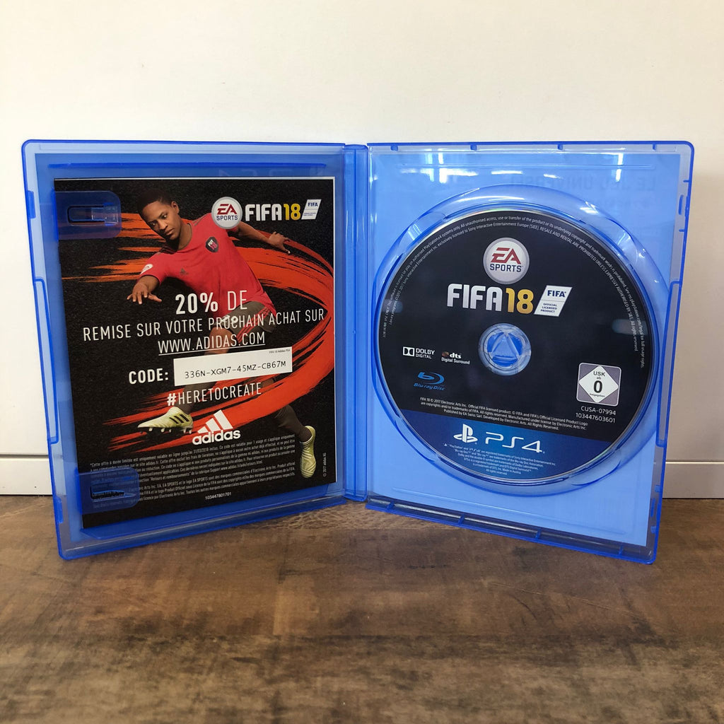 PS4、FIFA18 Jeu PS4: Fifa 18 – Cash Converters Suisse