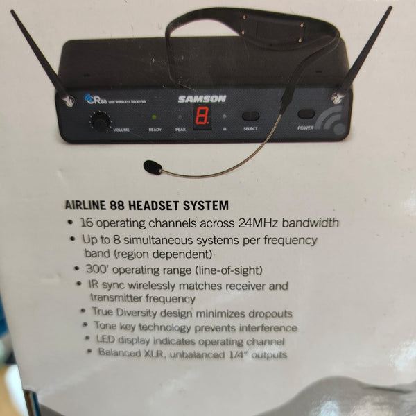 Samson Airline 88 Headset wireless system