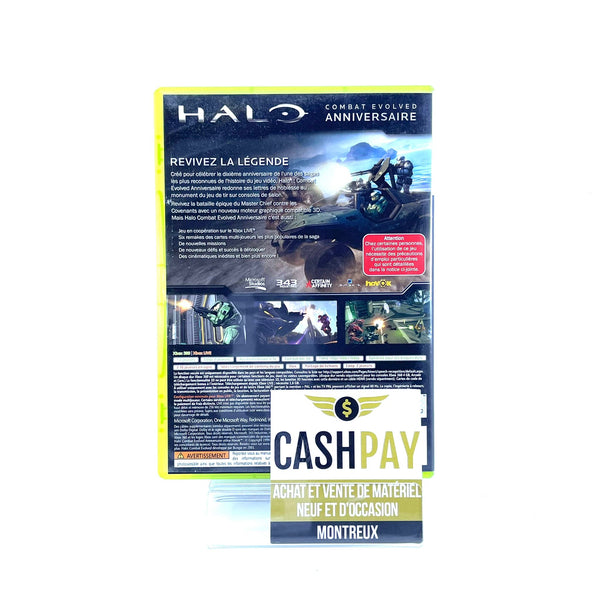 Jeu Xbox 360 - Halo Combat Evolved Anniversaire