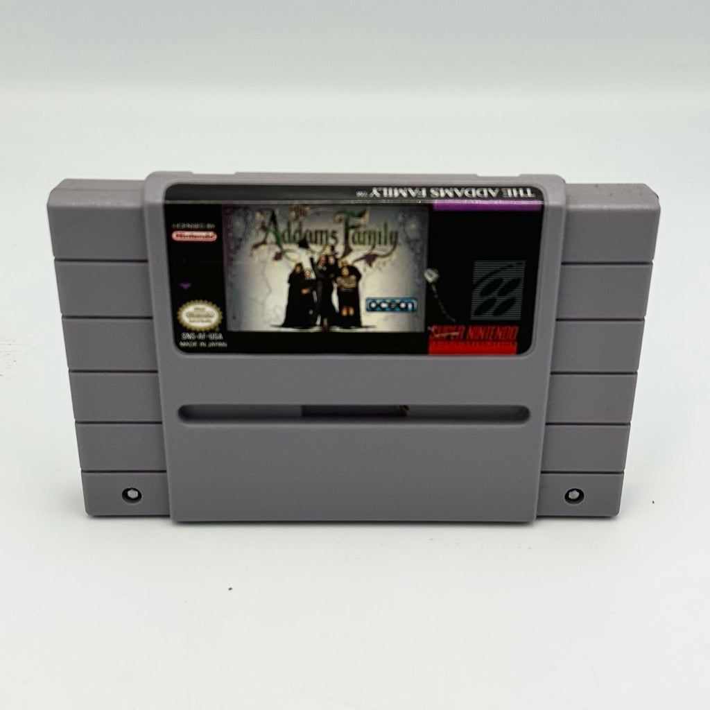 JEU SUPER NINTENDO THA ADAMS FAMILY