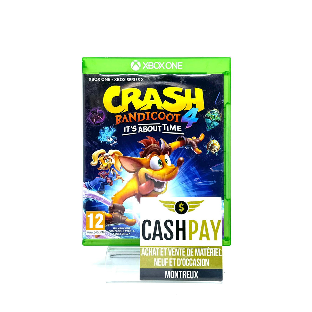 Jeu Xbox One - Crash Bandicoot 4 It’s About Time