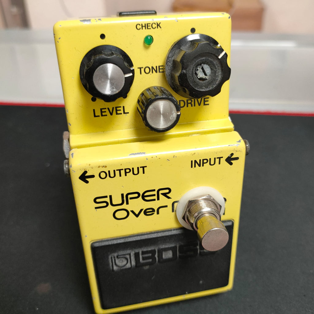 Pédalier d'effets Boss od1 custom