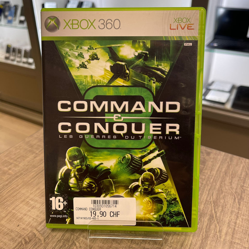 Jeux Xbox 360  Command & Conquer 3