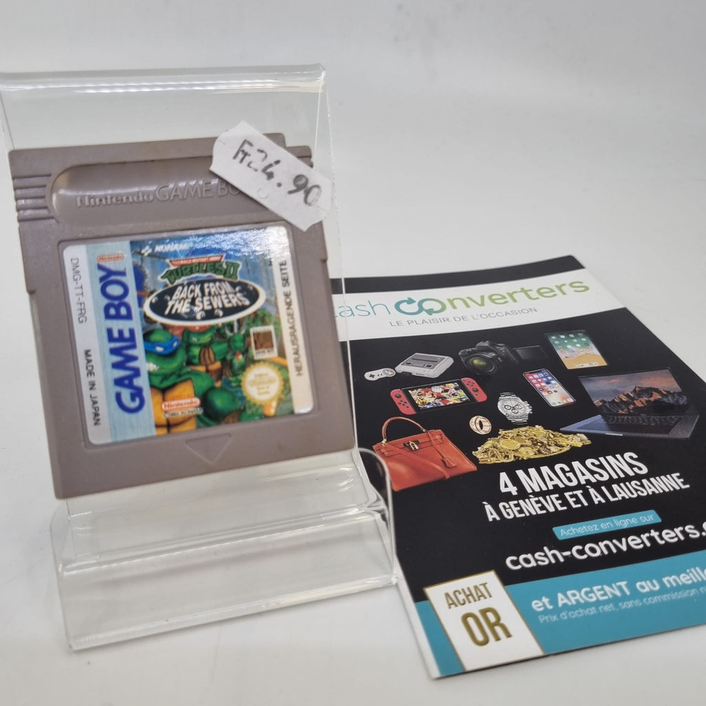 Jeu Game Boy Turtles 2 Back from the Sewers