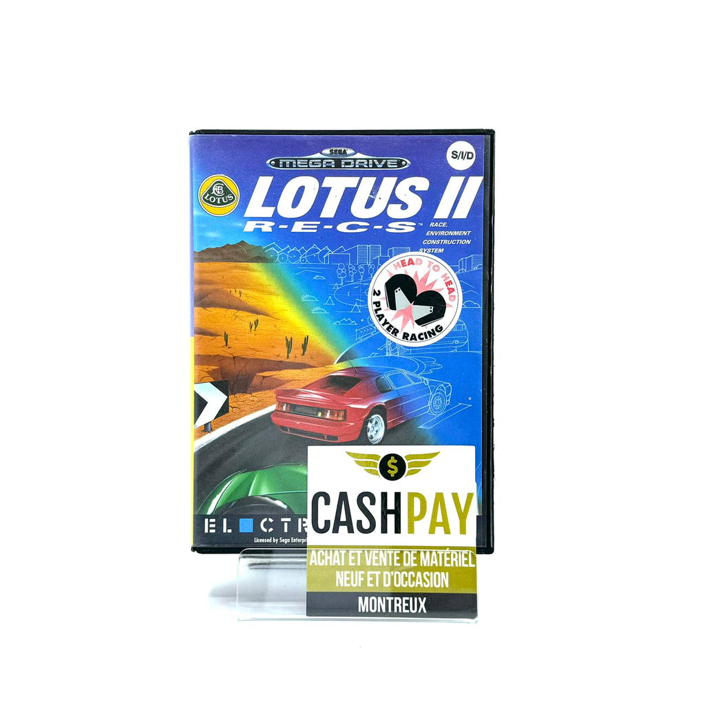 Jeu Sega Mega Drive - Lotus 2 R.E.C.S