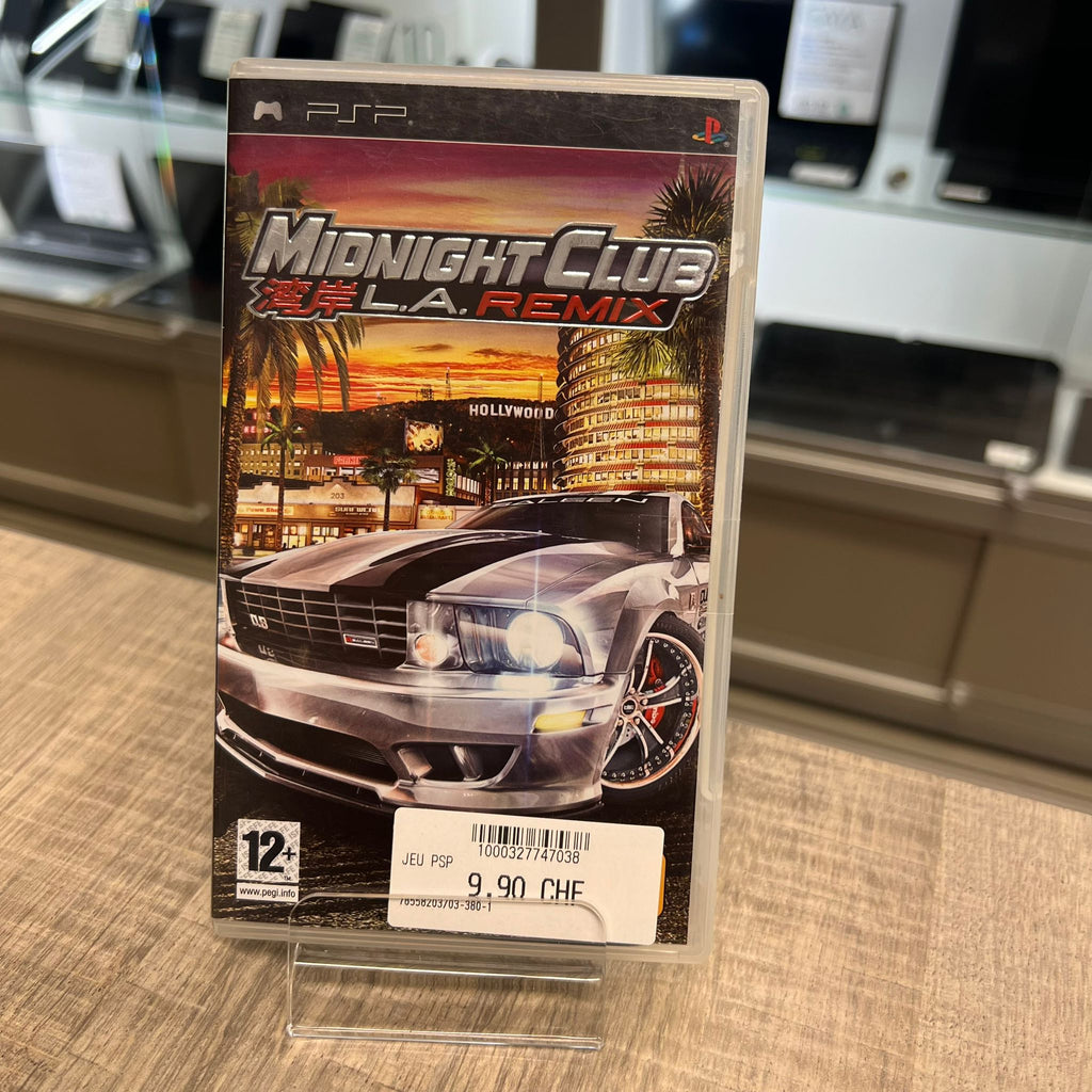 Jeux PSP: Midnight club l.a. Remix