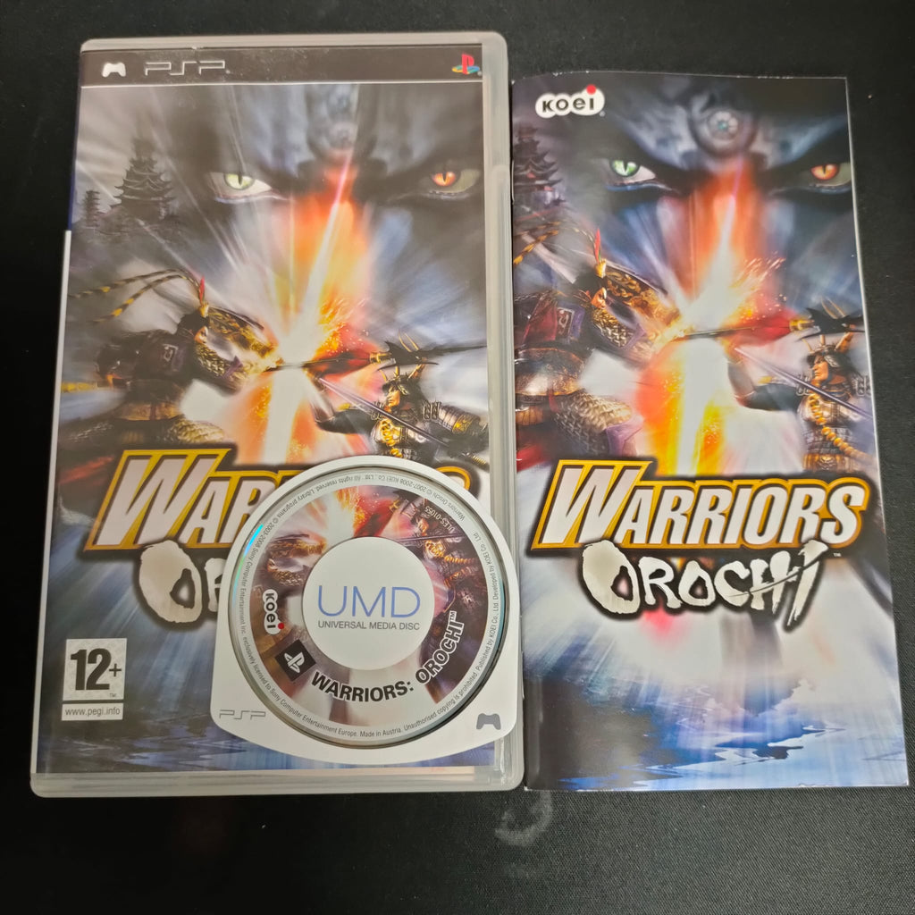 Jeux PSP Warriors orochi