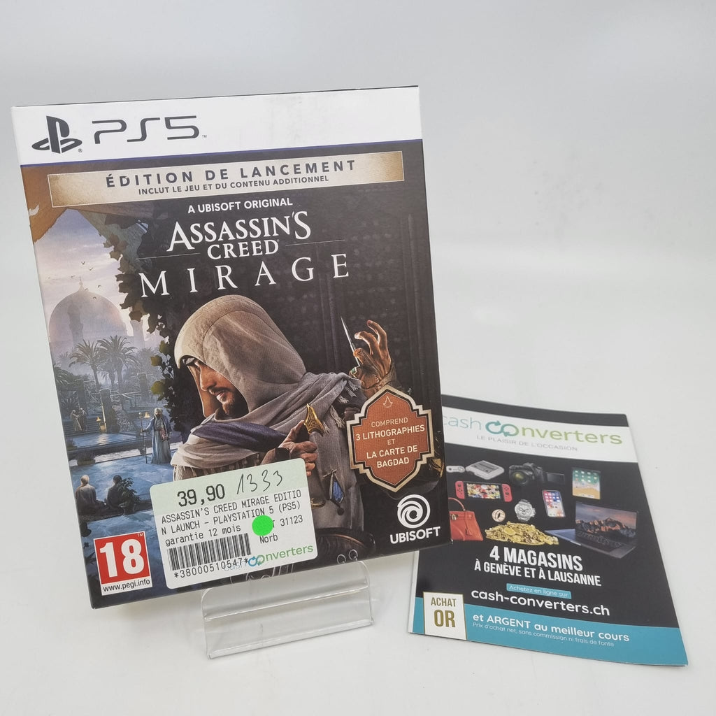 Jeu PS5  Assassin's Creed Mirage