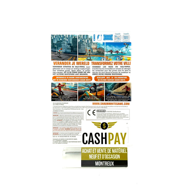 Jeu Nintendo Wii - ShaunWhite SkateBoarding
