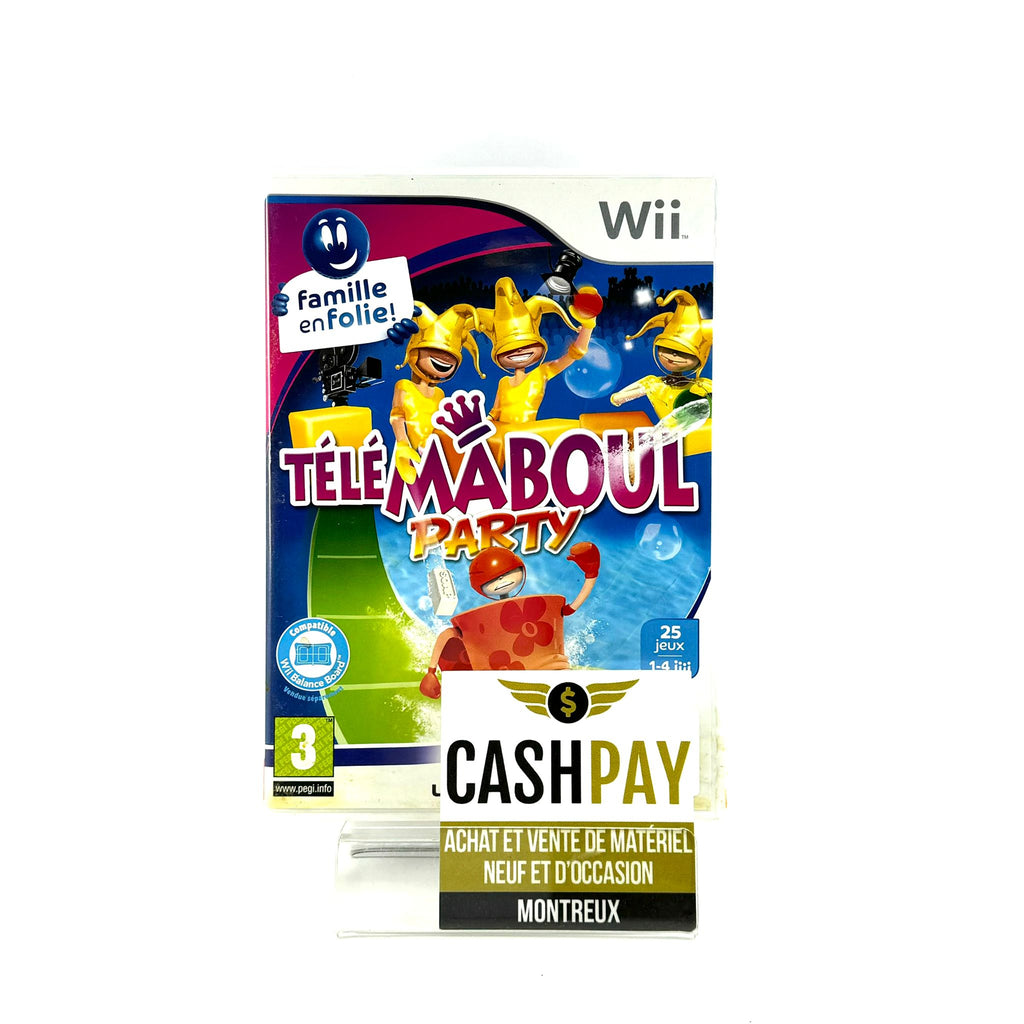 Jeu Nintendo Wii - Télé Maboul Party