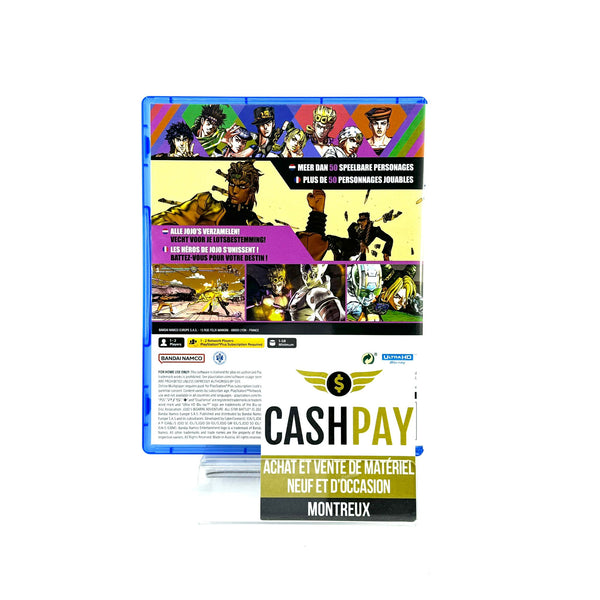 Jeu PS5 - Jojo’s Bizarre Adventure All Star Battle R