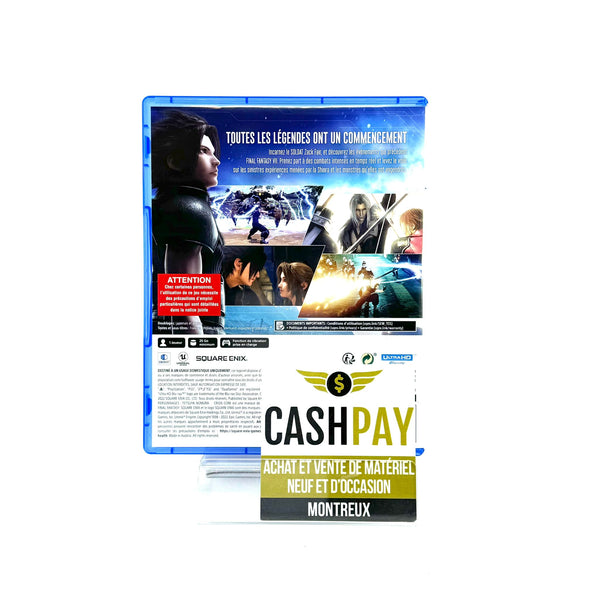 Jeu PS5 - Crisis Core Final Fantasy VII Reunion