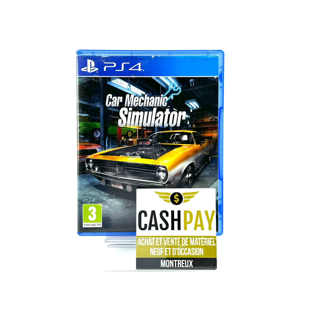 Jeu PS4 - Car Mechanic Simulator
