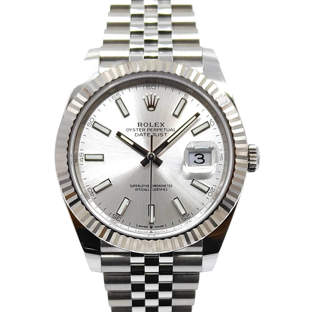 Rolex DateJust 41 Silver Dial (Full Set 09.2023)