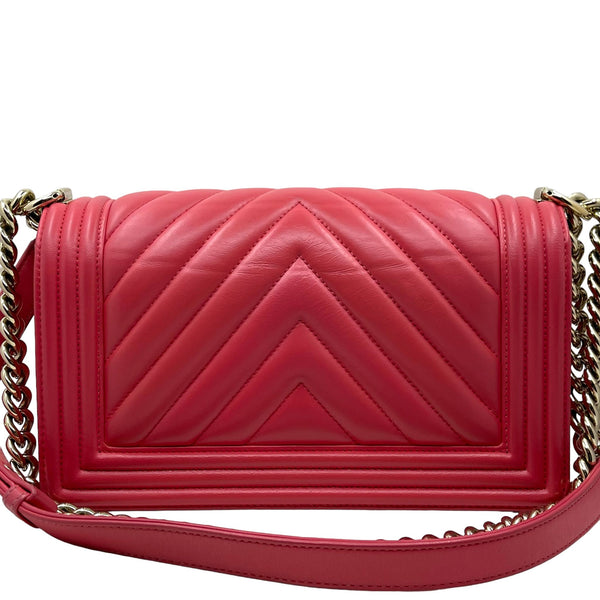 Sac Chanel Boy Shoulder Rose + Boîte/ Dustbag & Carte Chanel