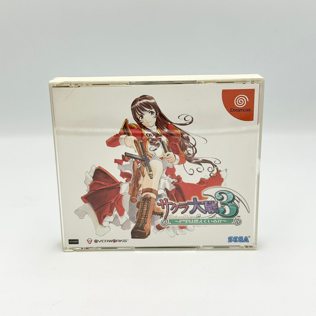 JEU DREAMCAST SAKURA TAISEN 3 Paris ha moete Iroka japonais