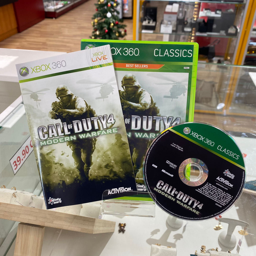 Jeu Xbox 360 Call Of Duty 4 Modern Warfare,