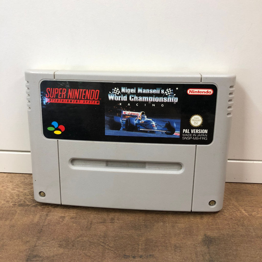 Jeu super Nintendo : Nigel mansell’s