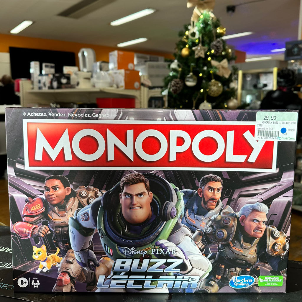 JEU MONOPOLY BUZZ L’ÉCLAIR