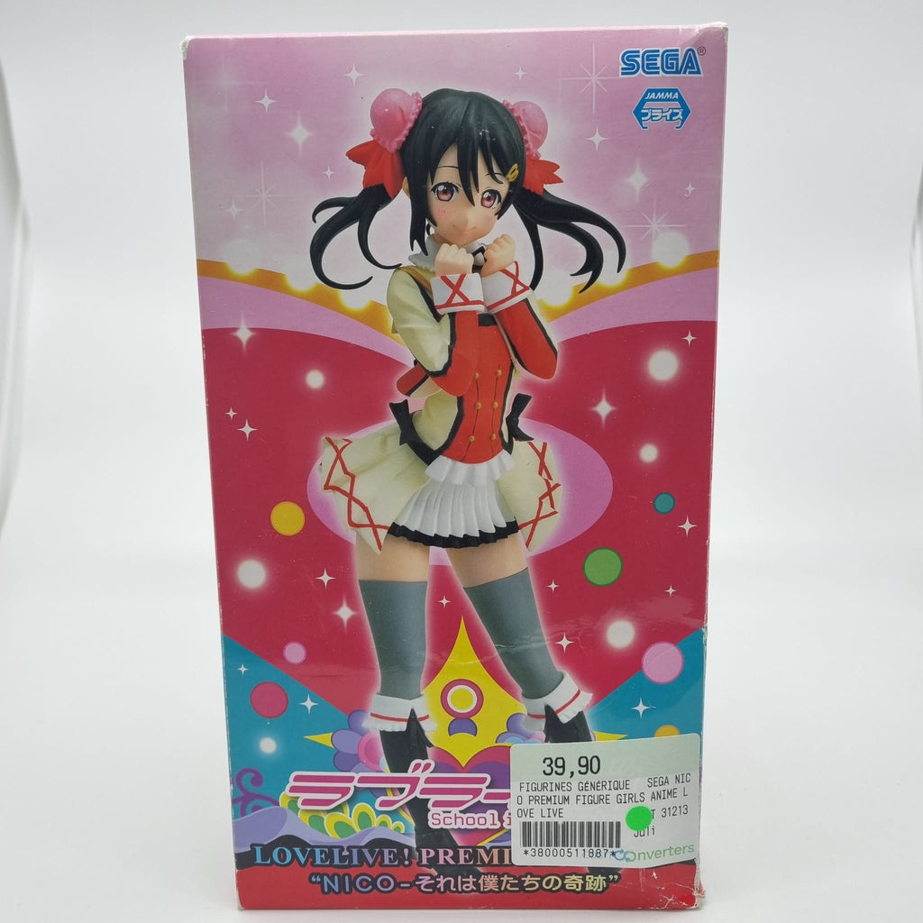Figurine  Sega Lovelive Premium Figurine Nico School Idol project