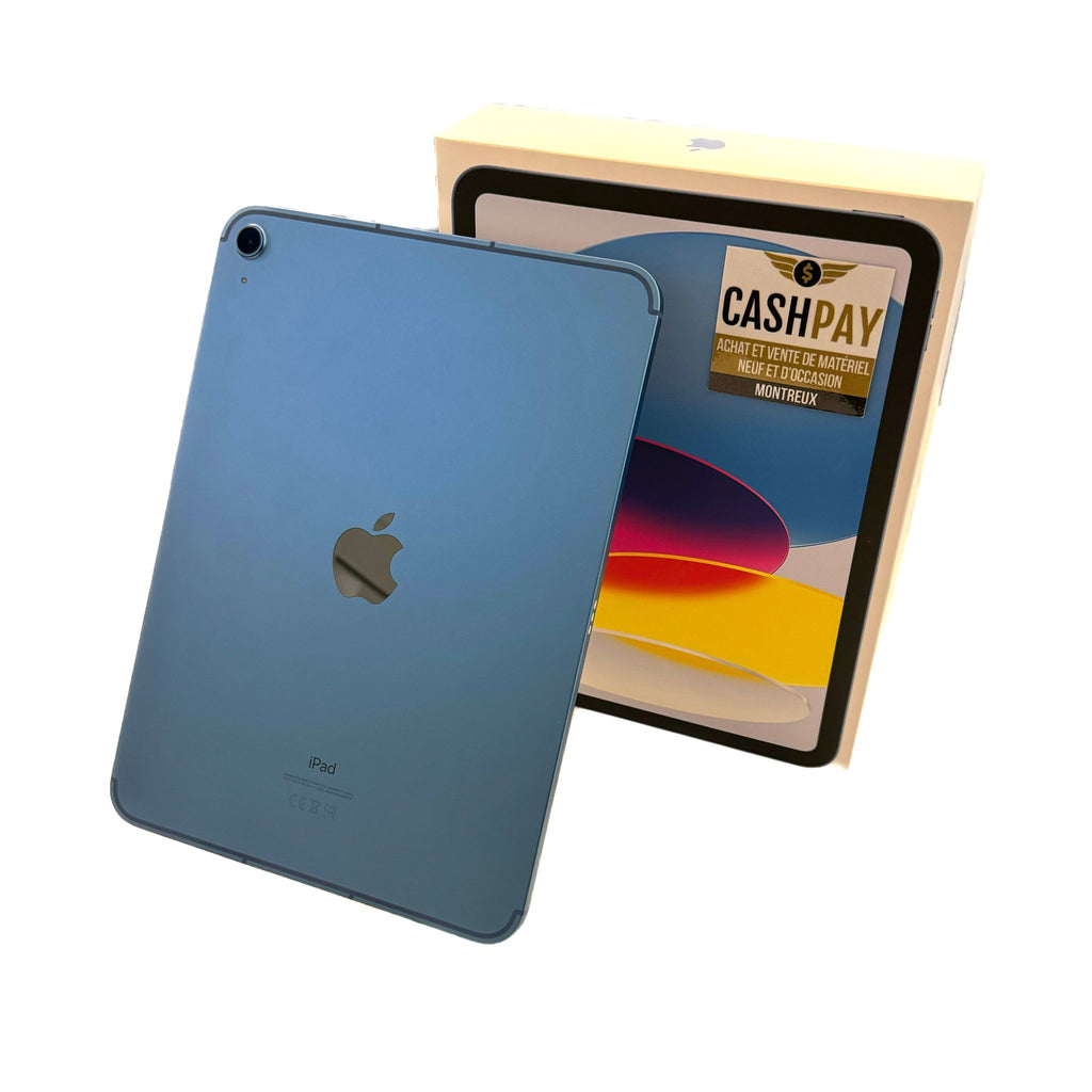 iPad (2022) 10th Gen 10.9’’ 64Go LTE Blue