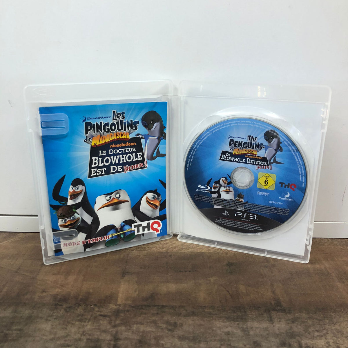 Jeu PS3 - Les Pingouins de Madagascar Nickelodeon Le docteur Blowhole ...