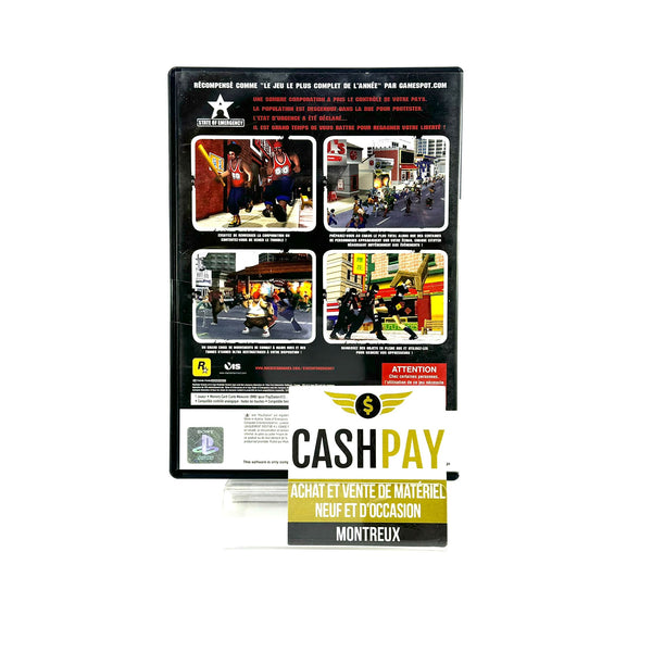 Jeu PS2 - State Of Emergency