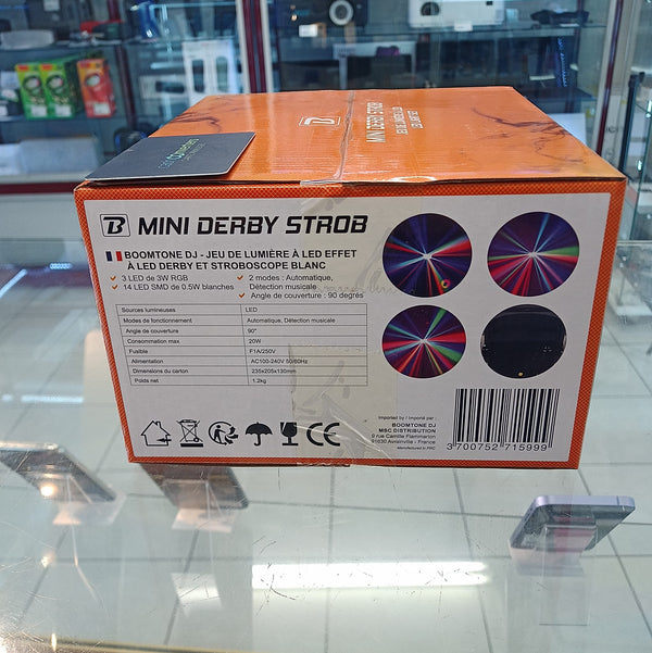 Projecteur - Mini Derby Strob - NEUF