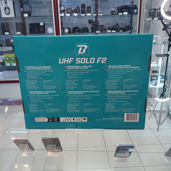 Microphone - UHF Solo F2 - NEUF