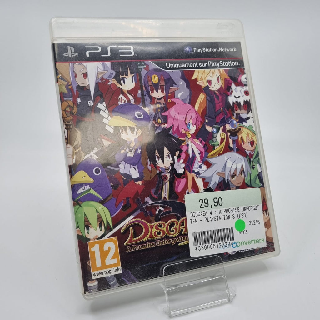 Jeu PS3  Disgaea 4 : A promise Unforgotten