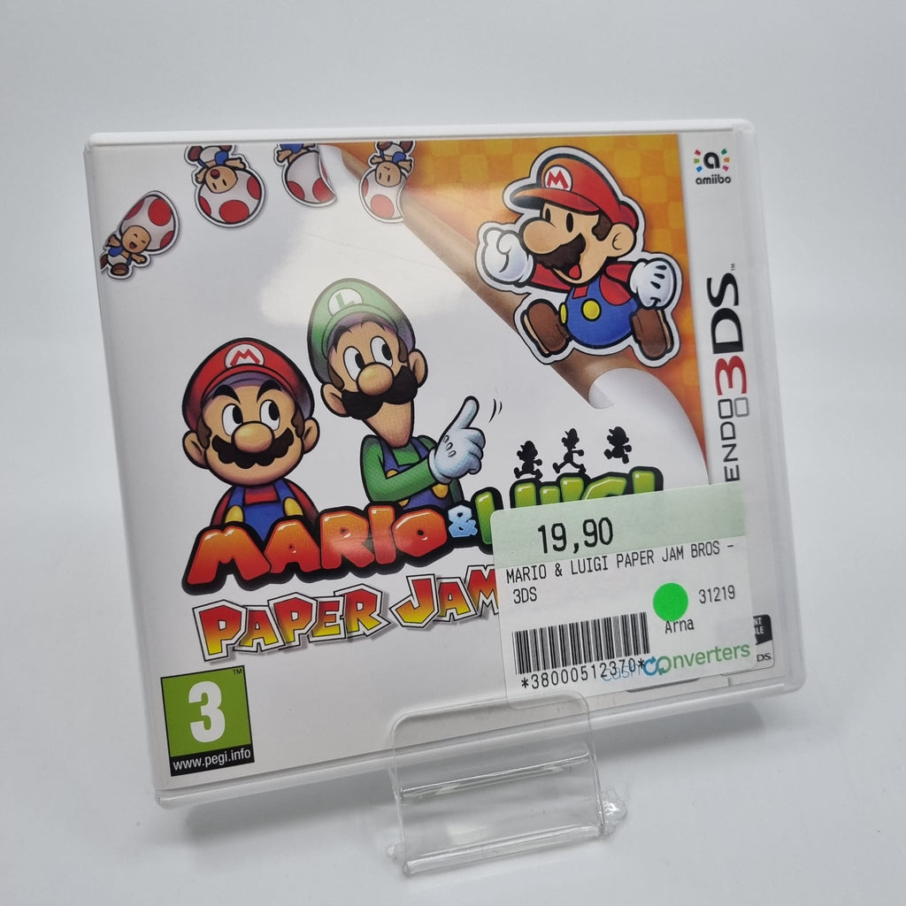 Jeu Nintendo 3DS Mario & Luigi Paper Jam Bro