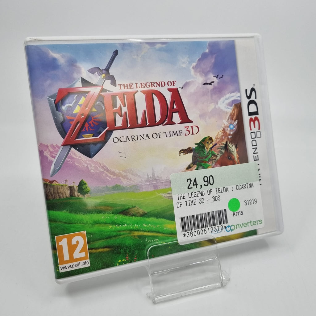 Jeu Nintendo 3DS The Legend of Zelda: Ocarina of Time 3D – Cash