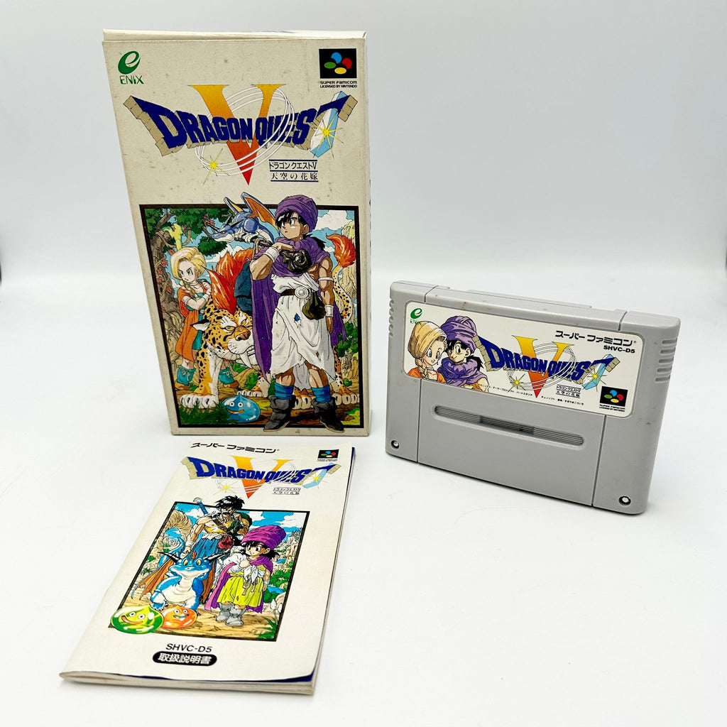 JEU SUPER FAMICOM DRAGON QUEST V