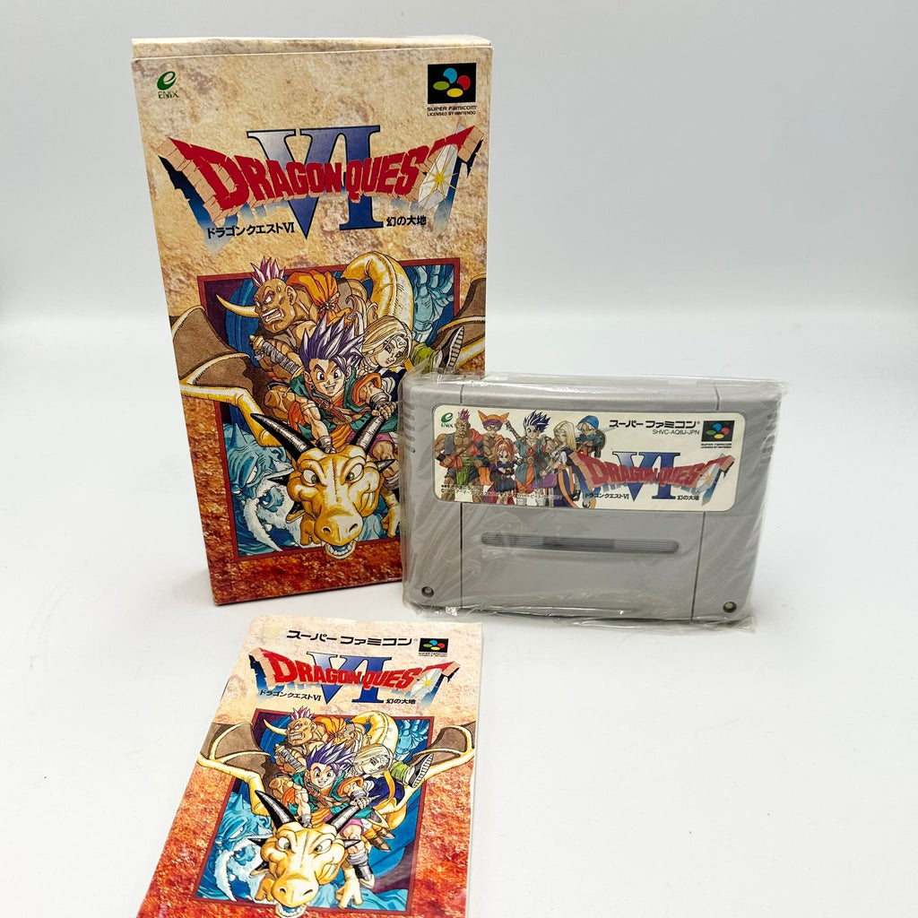 JEU SUPER FAMICOM DRAGON QUEST VI version japonaise,