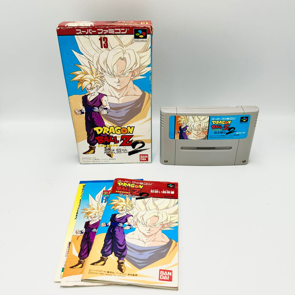 JEU SUPER FAMICOM DRAGON BALL Z SUPER BUTOUDEN version japonaise,