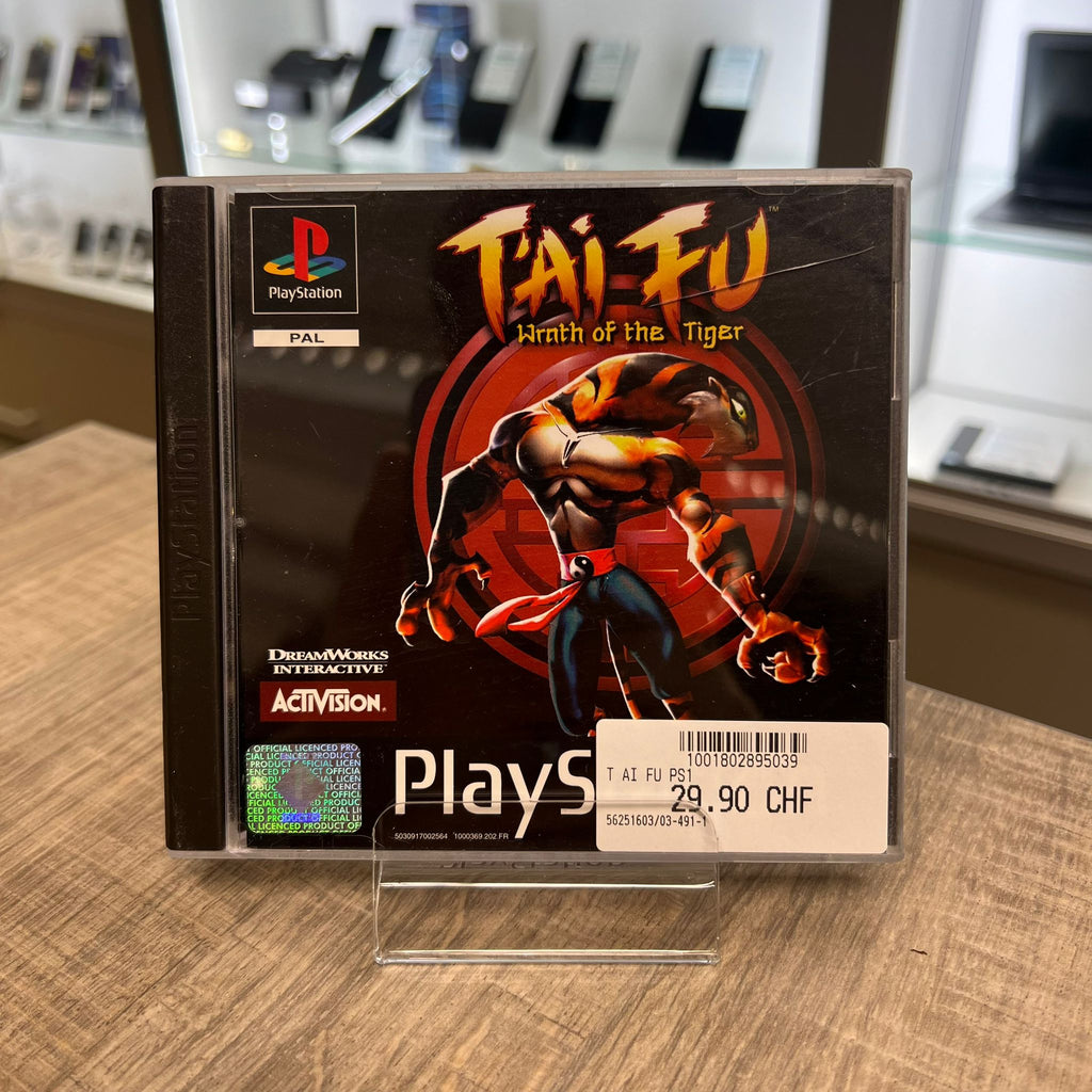 Jeu - PlayStation 1 : T’ai fu Wrath of the Tiger