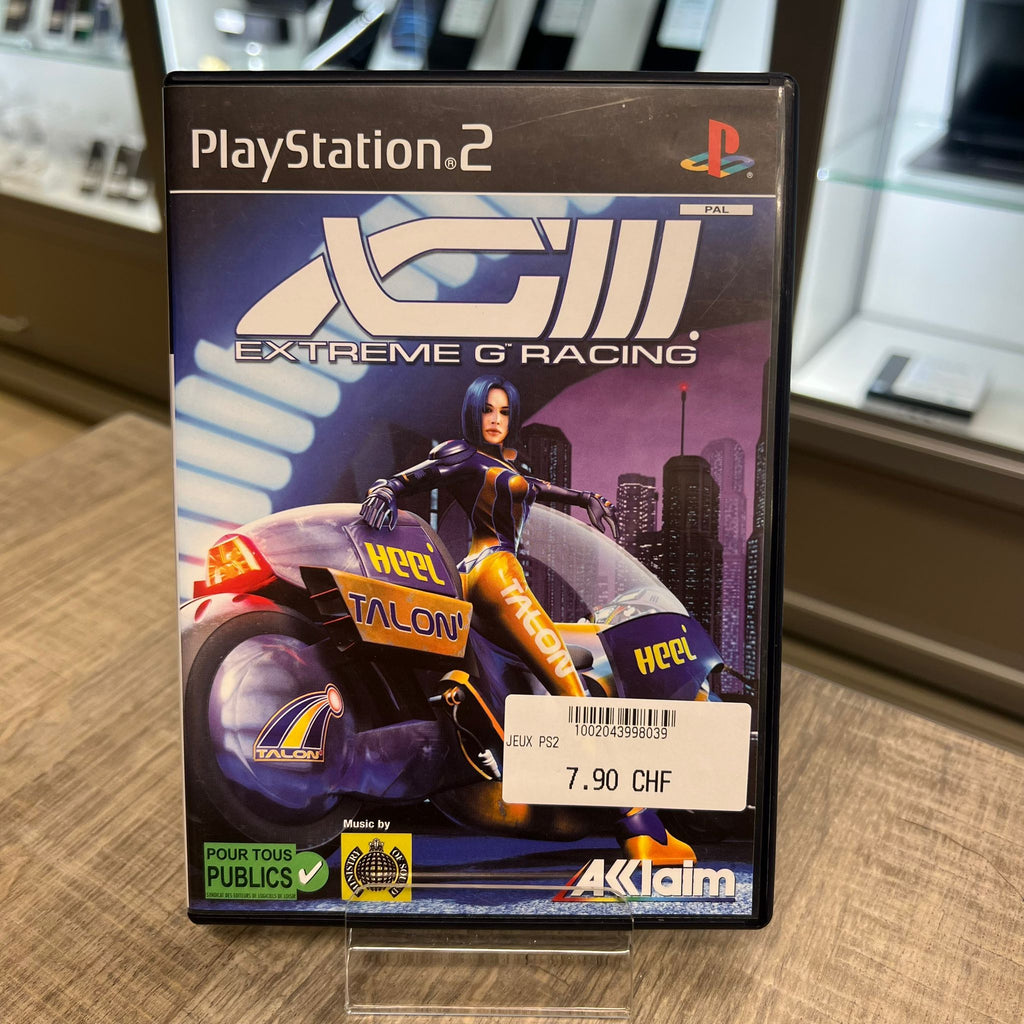 Jeu - PlayStation 2 : XG3 Extrême G Racing