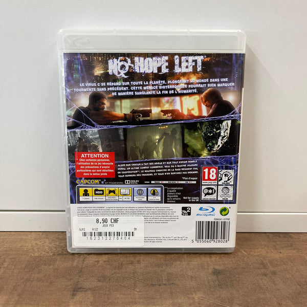 Jeu PS3 Resident Evil