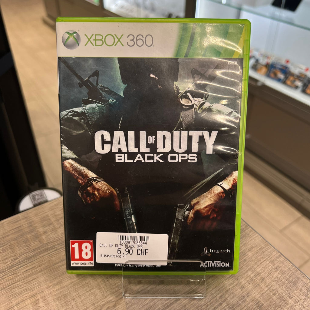 Jeu - Xbox 360 : Call of Duty black ops